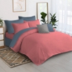 Picture of ai by AKEMI ColourJoy Collection Fitted Sheet Set | 100% MicroXT 650TC - Loud Pink (Super Single/Queen/King)