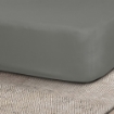 Picture of ai by AKEMI ColourJoy Collection Fitted Sheet Set | 100% MicroXT 650TC - Mansion Grey (Super Single/Queen/King)