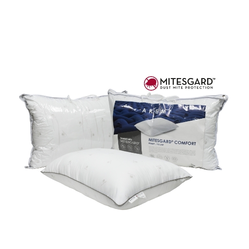 Picture of [ONLINE EXCLUSIVE] AKEMI Mitesgard Comfort Fibrefil Pillow (48cm x 74cm)