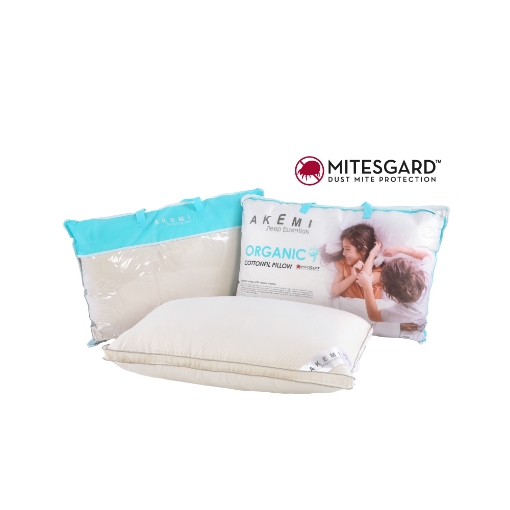 Picture of AKEMI Sleep Essential Organic Cottonfil Pillow