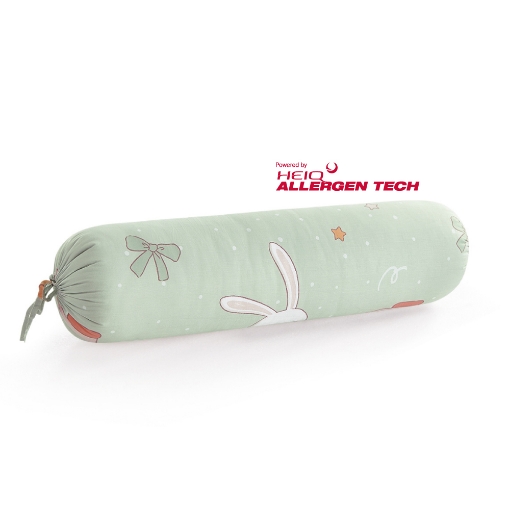 Picture of AKEMI Cotton Twill HeiQ Allergen Cheeky Cheeks Children Bolster Case 850TC - Grocery Buddy (1pc)