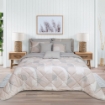 Picture of AKEMI Cotton Essentials Embrace Charm Comforter Set 600TC - Castellon (Super Single/ Queen/ King)