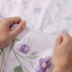 Picture of AKEMI Cotton Essentials Embrace Charm Comforter Set 600TC - Gwyneira (Super Single/ Queen/ King)