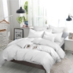 Picture of ai by AKEMI Colourdream Collection Comforter Set | MicroXT™ Sateen Dobby 900TC - Andres Lucent White (Super Single/Queen/King)