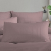 Picture of ai by AKEMI Colourdream Collection Fitted Sheet Set | MicroXT™ Sateen Dobby 900TC - Anders Pale Mauve (Super Single/Queen/King)