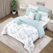 Picture of AKEMI Lyocell Flourish Fitted Sheet Set 900TC - Elyra (Super Single/ Queen/ King)