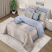 Picture of AKEMI Lyocell Flourish Fitted Sheet Set 900TC - Lisora (Super Single/ Queen/ King)