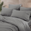 Picture of AKEMI Lyocell Colour Radiant Fitted Sheet Set 900TC - Sandy Khaki (Super Single/ Queen/ King)