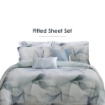 Picture of AKEMI TENCEL™ Lyocell Virtuous Fitted Sheet Set | 1300TC - Estivella (Super Single/Queen/ King)