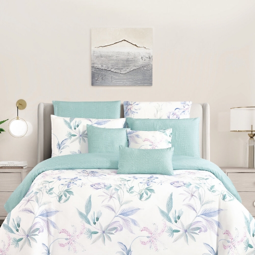 Picture of AKEMI Lyocell Flourish Quilt Cover Set 900TC - Elyra (Super Single/ Queen/ King)