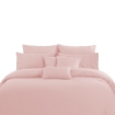 Picture of AKEMI Lyocell Colour Radiant Quilt Cover Set 900TC - Ballet Pink (Super Single/ Queen/ King)