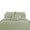 Picture of AKEMI Lyocell Colour Radiant Quilt Cover Set 900TC - Willow Green (Super Single/ Queen/ King)