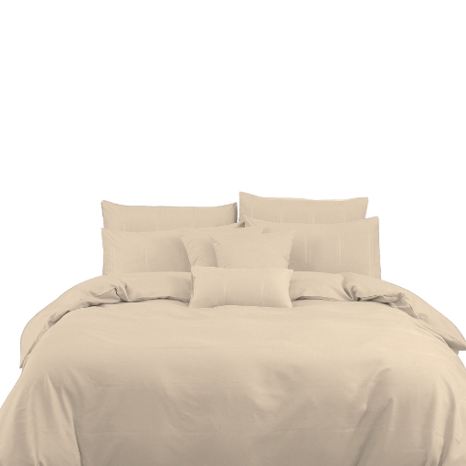 Picture of AKEMI TENCEL™ Touch Clarity Quilt Cover Set 900TC - Vanilla Cream (Super Single/ Queen/ King)