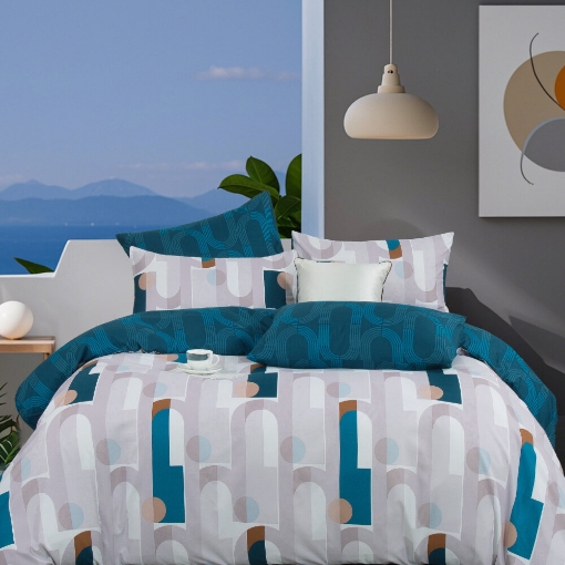 Picture of ai by AKEMI Lovesome Collection Comforter Set | 100% MicroXT 650TC - Cottrell (Super Single/Queen/King)