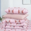 Picture of ai by AKEMI Lovesome Collection Fitted Sheet Set | 100% MicroXT 650TC - Hazel (Super Single/Queen/King)