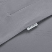 Picture of AKEMI Cotton Sateen Affinity Fitted Sheet Set | 100% Cotton - Shine 1200TC - Sky Grey (Super Single/Queen/King)