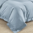 Picture of AKEMI Cotton Sateen Affinity Fitted Sheet Set | 100% Cotton - Shine 1200TC - Decent Blue (Super Single/Queen/King)