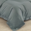 Picture of AKEMI Cotton Sateen Affinity Fitted Sheet Set | 100% Cotton - Shine 1200TC - Breeze Green (Super Single/Queen/King)
