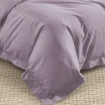 Picture of AKEMI Cotton Sateen Affinity Quilt Cover Set | 100% Cotton 1200TC - Shine - Orchid Lilac (Super Single/Queen/King)