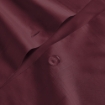 Picture of AKEMI Cotton Sateen Affinity Quilt Cover Set | 100% Cotton 1200TC - Shine - Rustic Ruby (Super Single/Queen/King)