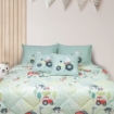 Picture of AKEMI Cotton Essentials Jovial Kids Comforter Set 600TC - Aster's Farm (Super Single/ Queen/ King)