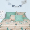 Picture of AKEMI Cotton Essentials Jovial Kids Comforter Set 600TC - Zebra Lines (Super Single/ Queen/ King)