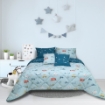 Picture of AKEMI Cotton Essentials Jovial Kids Comforter Set 600TC - Urban Motion (Super Single/ Queen/ King)