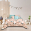 Picture of AKEMI Cotton Essentials Jovial Kids Fitted Sheet Set 600TC - Farmer's Club (Super Single/ Queen/ King)