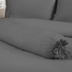 Picture of AKEMI TENCEL™ Lyocell Accord Fitted Sheet Set 1300TC - Chicago Grey (Super Single/ Queen/ King)