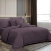 Picture of AKEMI TENCEL™ Lyocell Accord Fitted Sheet Set 1300TC - Opal Plum (Super Single/ Queen/ King)