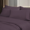 Picture of AKEMI TENCEL™ Lyocell Accord Fitted Sheet Set 1300TC - Opal Plum (Super Single/ Queen/ King)