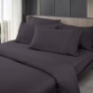 Picture of AKEMI TENCEL™ Lyocell Earnest Quilt Cover Set 1200TC - Stellar Grey (Super Single/ Queen/ King)