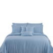 Picture of AKEMI TENCEL™ Lyocell Earnest Quilt Cover Set 1200TC - Stellar Zen Blue (Super Single/ Queen/ King)