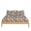 Picture of ai by AKEMI Cheery Collection Fitted Sheet Set 650TC (Super Single/Queen/King) - Vidar