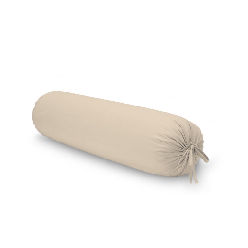 Picture of AKEMI Cotton Essentials Colour Home Divine Bolster Case 600TC - Custard Cream (1pc)