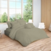 Picture of AKEMI Cotton Essentials Colour Home Divine Fitted Sheet Set 600TC - Sunlit Moss (Super Single/Queen)