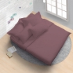 Picture of AKEMI Cotton Essentials Colour Home Divine Fitted Sheet Set 600TC - Terra Rose (Super Single/Queen)