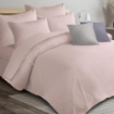 Picture of ai by AKEMI ColourJoy Collection Fitted Sheet Set | 100% MicroXT 650TC - Petal Pink (Super Single/Queen/King)