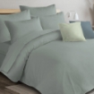 Picture of ai by AKEMI ColourJoy Collection Fitted Sheet Set | 100% MicroXT 650TC - Dexter Grey (Super Single/Queen/King)