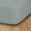 Picture of ai by AKEMI ColourJoy Collection Fitted Sheet Set | 100% MicroXT 650TC - Dexter Grey (Super Single/Queen/King)