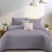 Picture of ai by AKEMI ColourJoy Collection Fitted Sheet Set | 100% MicroXT 650TC - Muffled Amethysh (Super Single/Queen/King)