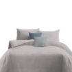 Picture of ai by AKEMI ColourJoy Collection Comforter Set | 100% MicroXT 650TC - Rustic Taupe (Super Single/Queen/King)