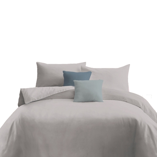 Picture of ai by AKEMI ColourJoy Collection Comforter Set | 100% MicroXT 650TC - Rustic Taupe (Super Single/Queen/King)