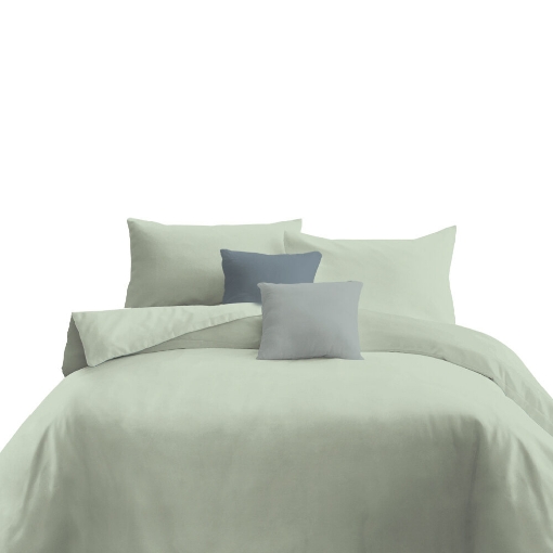 Picture of ai by AKEMI ColourJoy Collection Comforter Set | 100% MicroXT 650TC - Fern Green (Super Single/Queen/King)