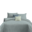 Picture of ai by AKEMI ColourJoy Collection Comforter Set | 100% MicroXT 650TC - Dexter Grey (Super Single/Queen/King)