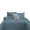 Picture of ai by AKEMI ColourJoy Collection Comforter Set | 100% MicroXT 650TC - Iron Blue (Super Single/Queen/King)