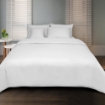 Picture of AKEMI TENCEL™ Touch Colour Cool Fitted Sheet Set 950TC - White (Super Single/ Queen/ King)
