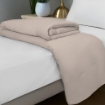 Picture of AKEMI TENCEL™️ Touch Colour Cool Fitted Sheet Set 1050TC - Shell Peach (Super Single/ Queen/ King)