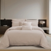 Picture of AKEMI TENCEL™️ Touch Colour Cool Fitted Sheet Set 1050TC - Shell Peach (Super Single/ Queen/ King)