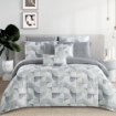 Picture of AKEMI Cotton Sateen Faith Fitted Sheet Set | 100% Cotton 1250TC - Kai (Super Single / Queen / King)